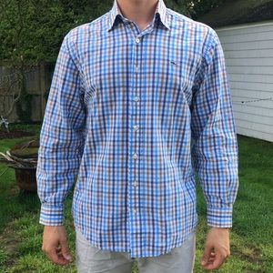 Vineyard Vines Whale Shirt button down size M